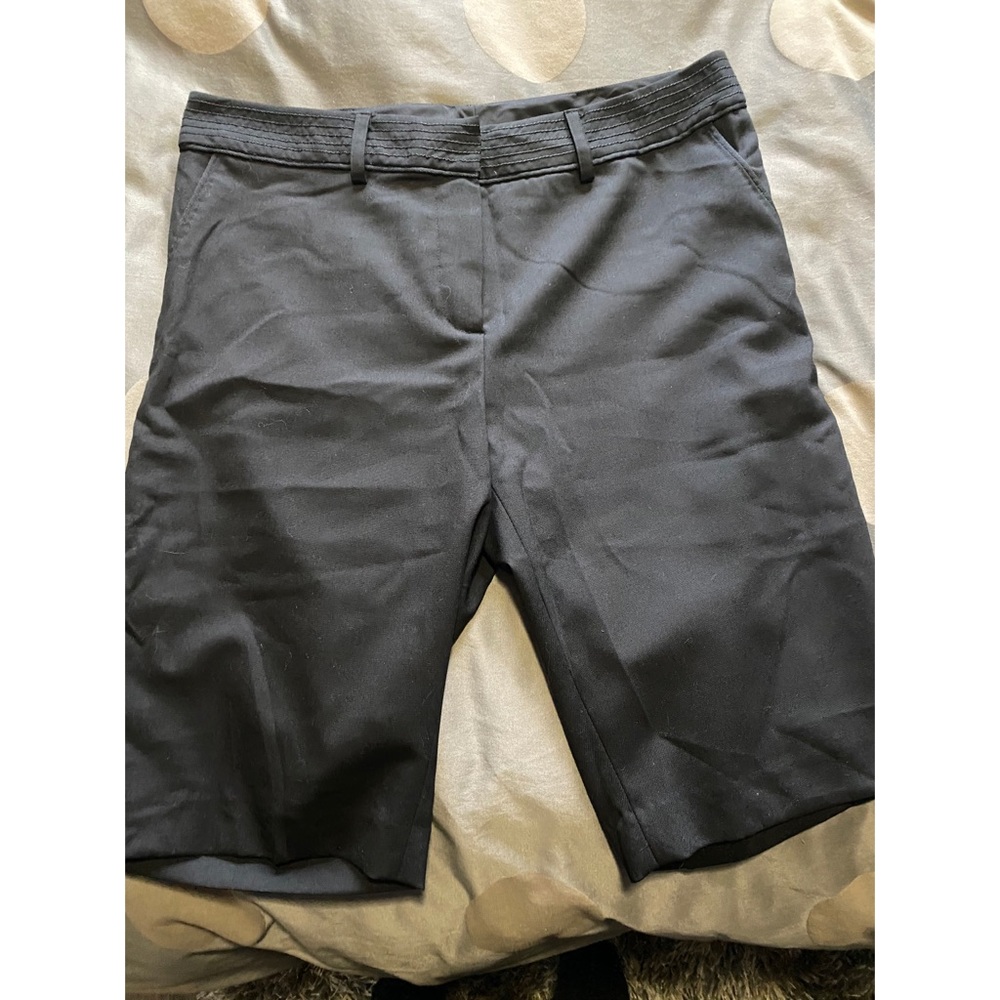 Badgley Mischka Black Bermuda Shorts